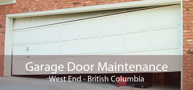 Garage Door Maintenance West End - British Columbia