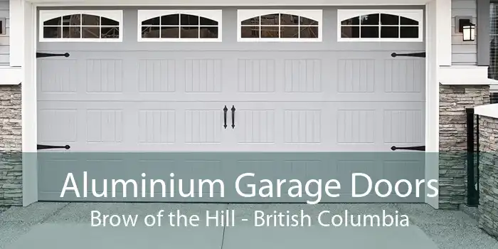 Aluminium Garage Doors Brow of the Hill - British Columbia