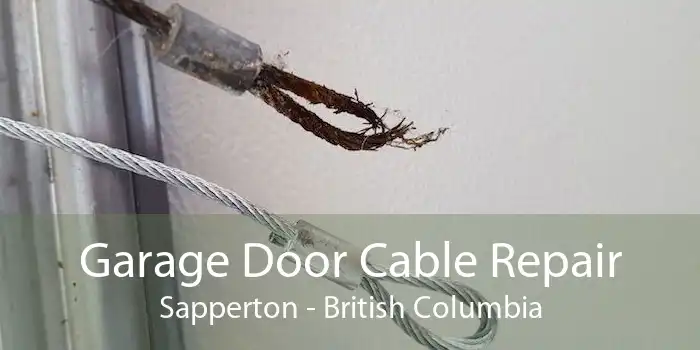 Garage Door Cable Repair Sapperton - British Columbia