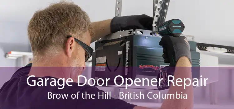 Garage Door Opener Repair Brow of the Hill - British Columbia