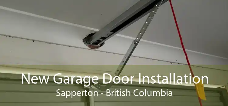 New Garage Door Installation Sapperton - British Columbia