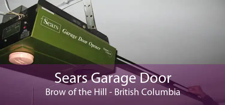 Sears Garage Door Brow of the Hill - British Columbia