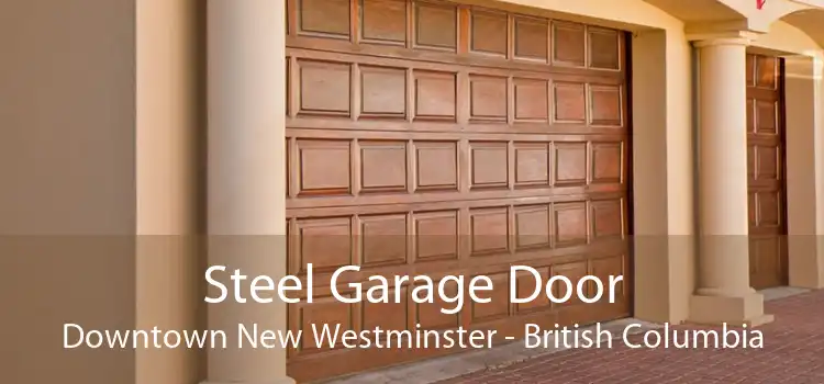 Steel Garage Door Downtown New Westminster - British Columbia