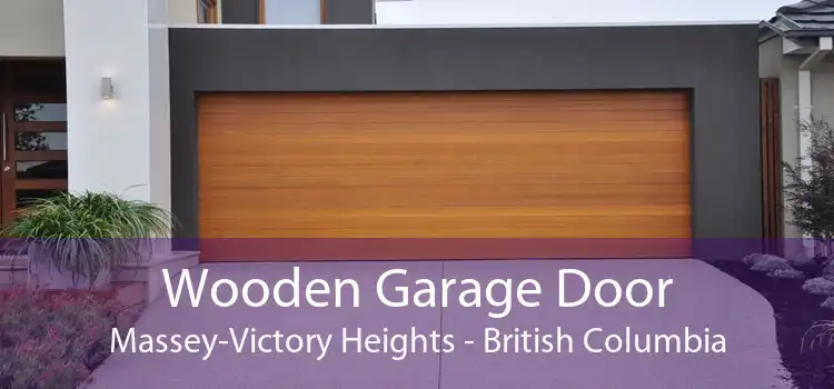 Wooden Garage Door Massey-Victory Heights - British Columbia