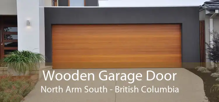 Wooden Garage Door North Arm South - British Columbia
