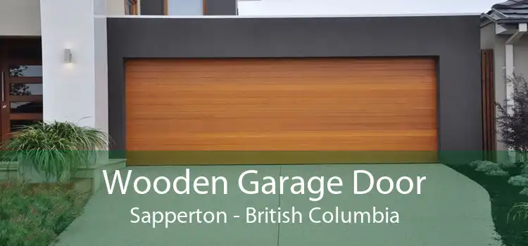 Wooden Garage Door Sapperton - British Columbia