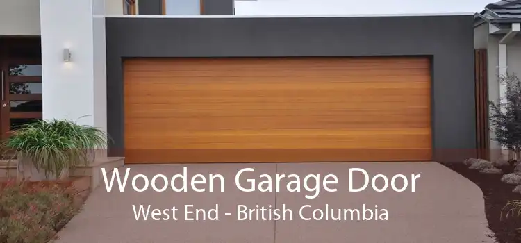 Wooden Garage Door West End - British Columbia