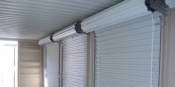 aluminum roll-up doors Brunette Creek