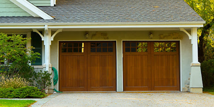 double garage doors aluminum in Moody Park