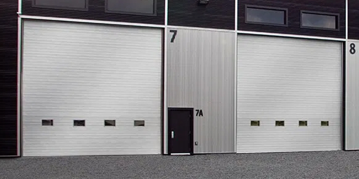 fix bent garage door in New Westminster