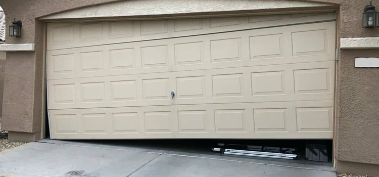 garage-door-bent-off-track-repair in Connaught Heights