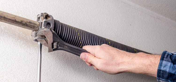 garage door spring installation in Sapperton